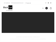 Tablet Screenshot of blackoutdominicana.com